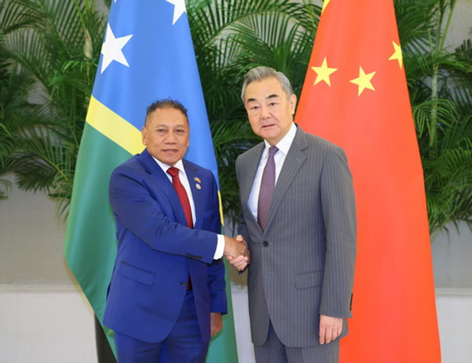 Hon. Peter Shanel Agovaka meets with Chinese Foreign Minister Wang Yi in Xiamen ahead of China-Pacific Island Countries Foreign Ministers’ meeting Hon. Peter Shanel Agovaka meets with Chinese Foreign Minister Wang Yi in Xiamen ahead of China-Pacific Island Countries Foreign Ministers’ meeting
