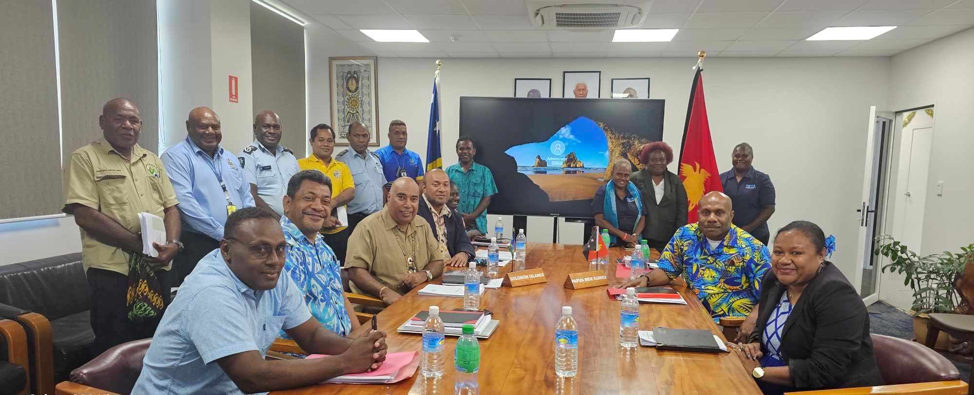 Solomon Islands – Papua New Guinea senior officials concludes meeting on Reviewing Border Arrangements