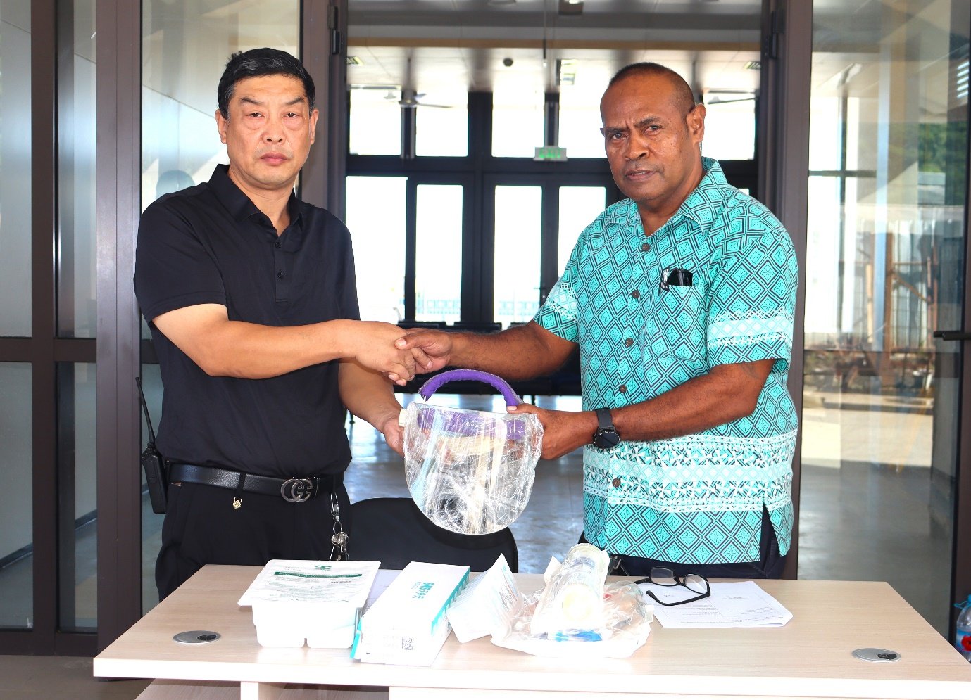 NRH Comprehensive Medical Center receives donated medical equipment ahead of full operation NRH Comprehensive Medical Center receives donated medical equipment ahead of full operation
