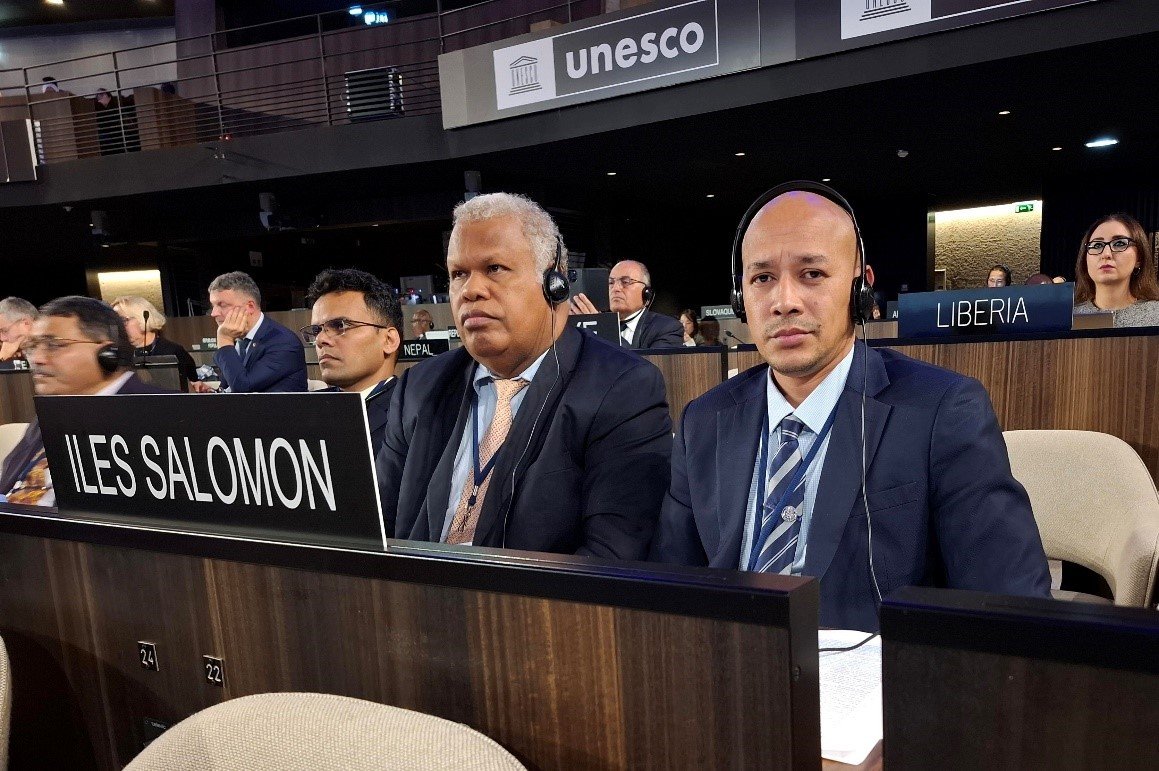 Hon Minister of Home Affairs attends the UNESCO 10th Conference of Parties on the International Convention on Anti-Doping in Sport Hon Minister of Home Affairs attends the UNESCO 10th Conference of Parties on the International Convention on Anti-Doping in Sport