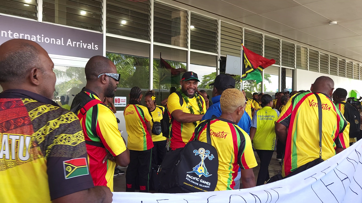 250 Team Vanuatu athletes for Pacific Games now in Honiara - Solomon